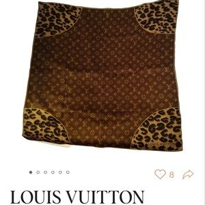 This item has been sold ! Louis Vuitton Silk Scarf 100% authentic